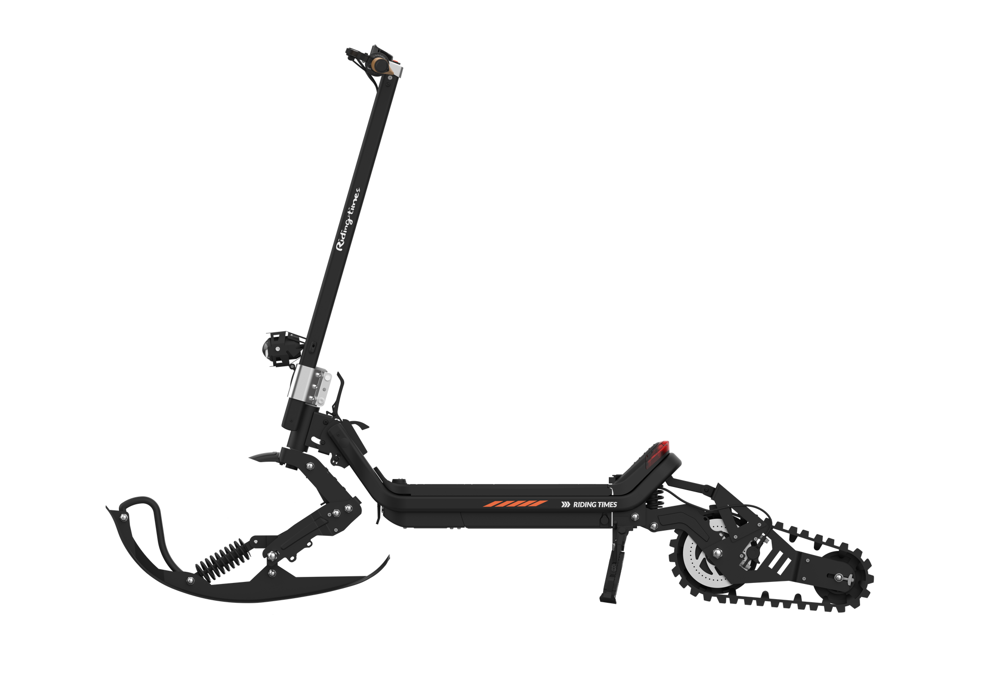 G63 Convertible Electric Scooter with ski kit attachment.