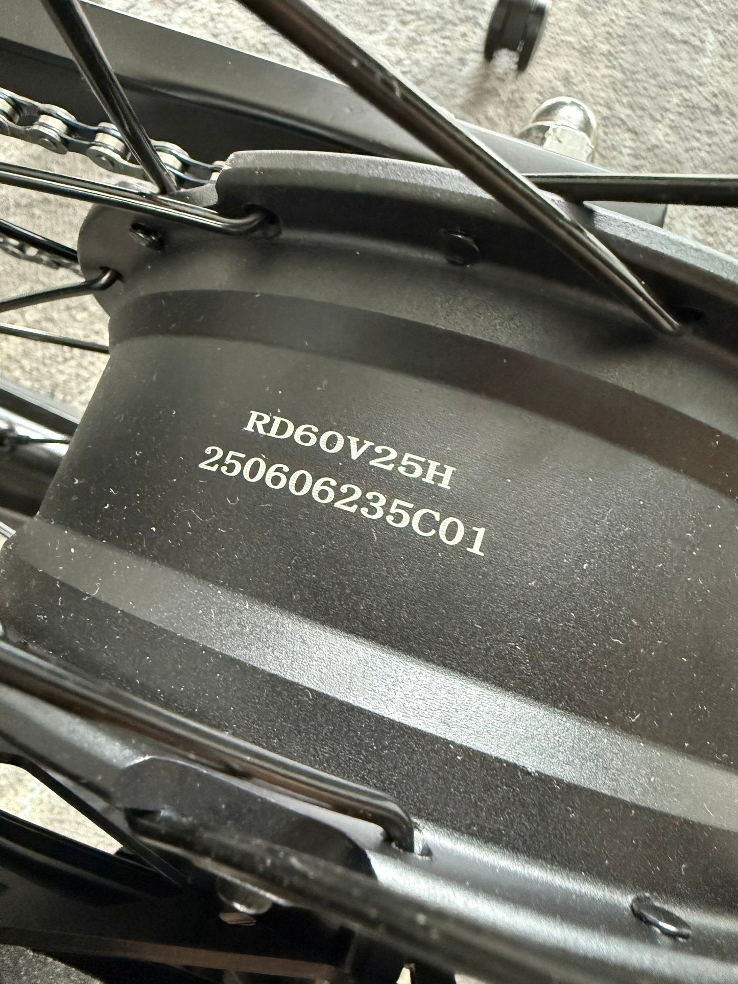 Rear Motor Wheel