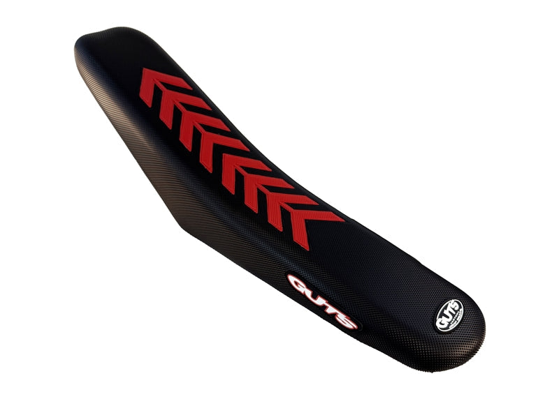 RF1 DESIGN SEAT COVER black with red arrows for e-bike comfort