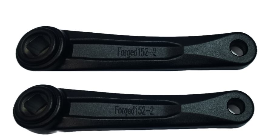 Crank arm set (1 pair, with nuts and end caps included)