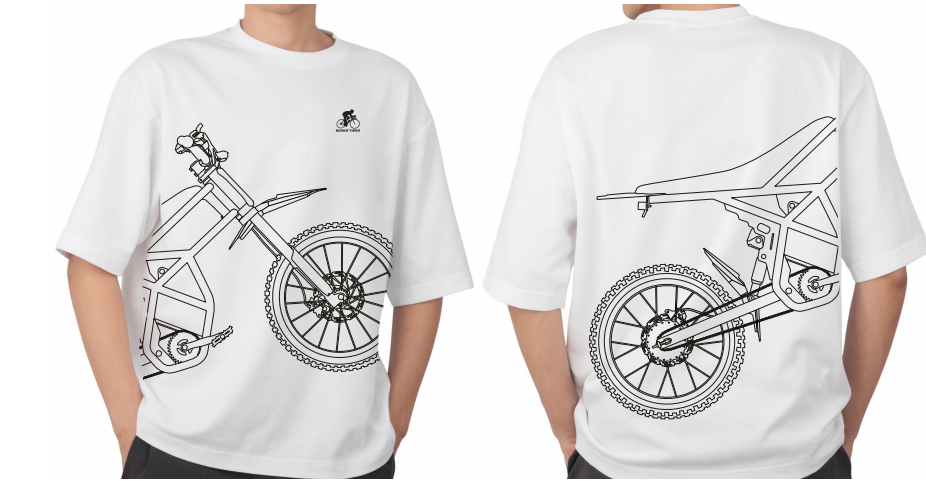 Riding'times Short Sleeve T-Shirt – Black & White