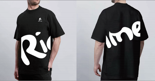 Riding'times Short Sleeve T-Shirt β Black & White