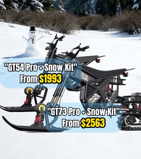 Riding Times Snow Track Kit: Winter E-Bike Combos on Sale