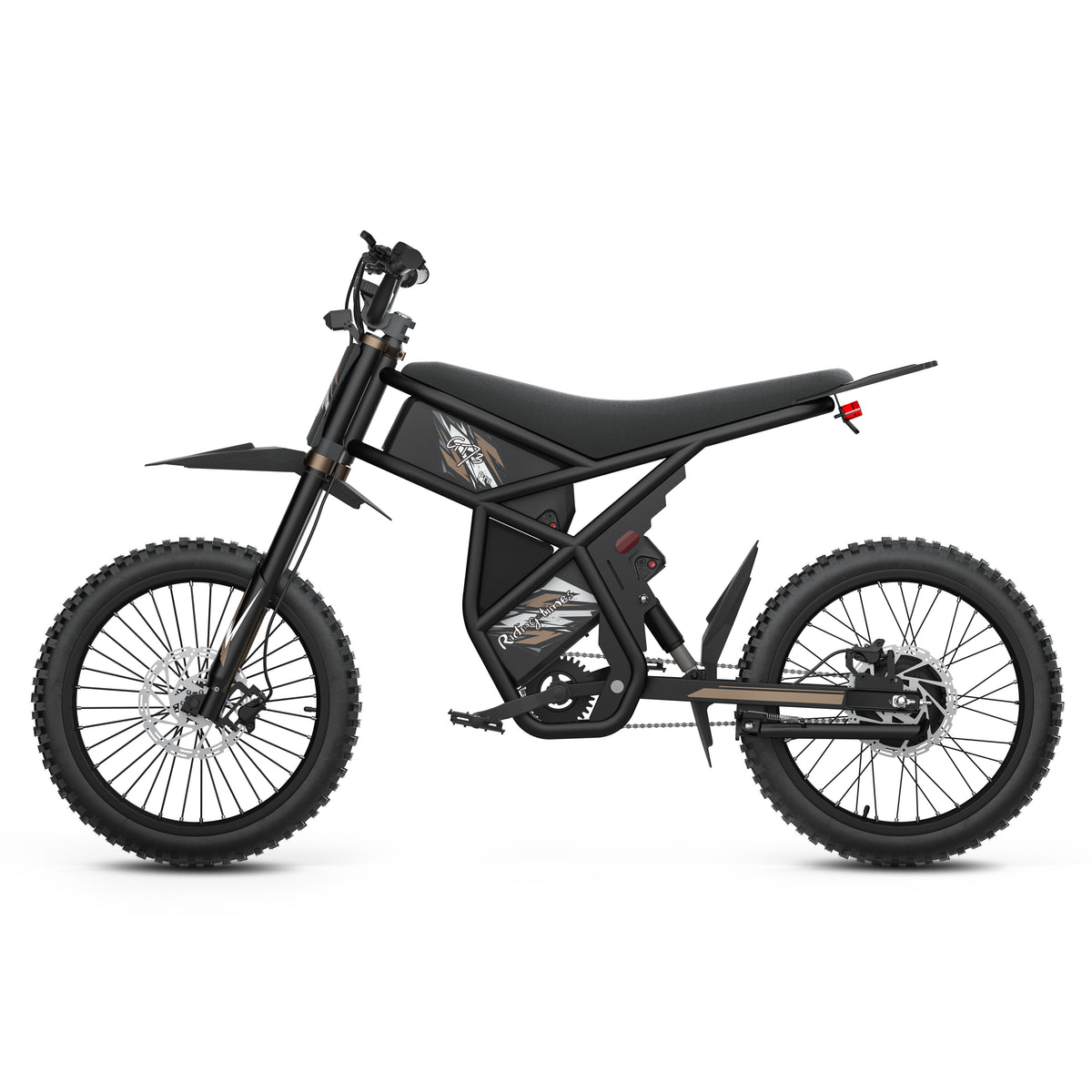 Gt73 GT73 Pro Electric Motorbike 3000W 50MPH | Riding'times Ebike