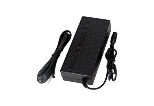 Charger for Riding'times G63 Electric Scooter, compatible with 100-240V voltage.