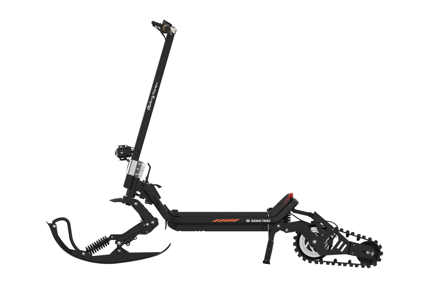 G63 Convertible Electric Scooter with ski kit attachment.