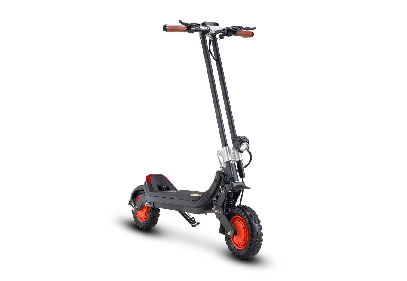 G63 Dual Motor Electric Scooter with carbon steel frame and off-road tires.