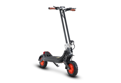 G63 Dual Motor Electric Scooter with carbon steel frame and off-road tires.