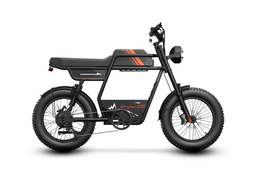 GT33 All-Terrain Cafe Racer Cargo Electric Bike - Presale
