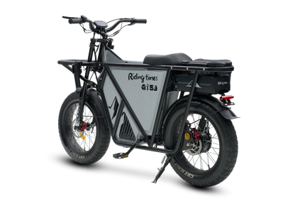 GT53 Cargo eBike with carbon steel frame and fat tires.