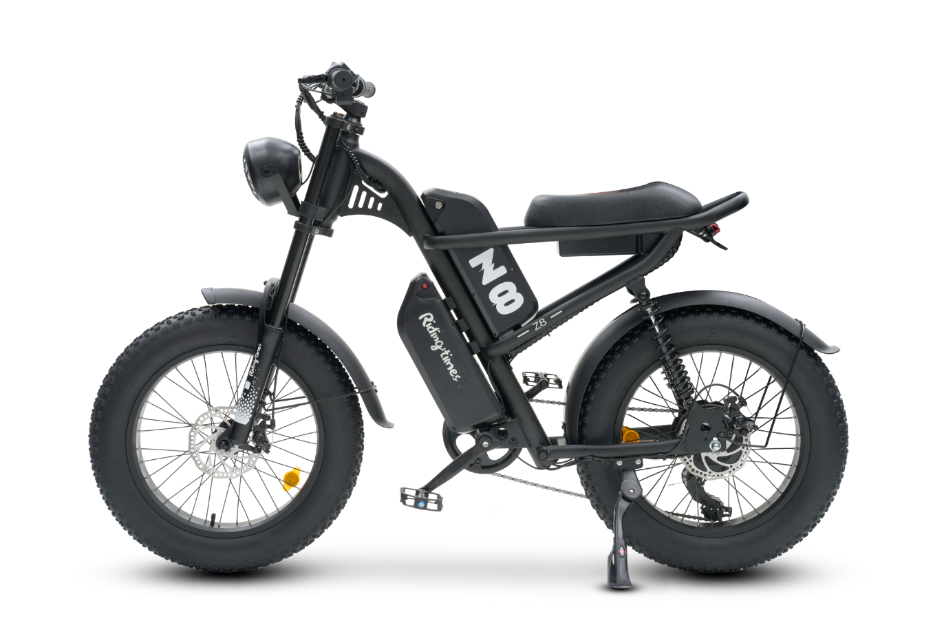 Fat Tire Moped Style Electric Bike